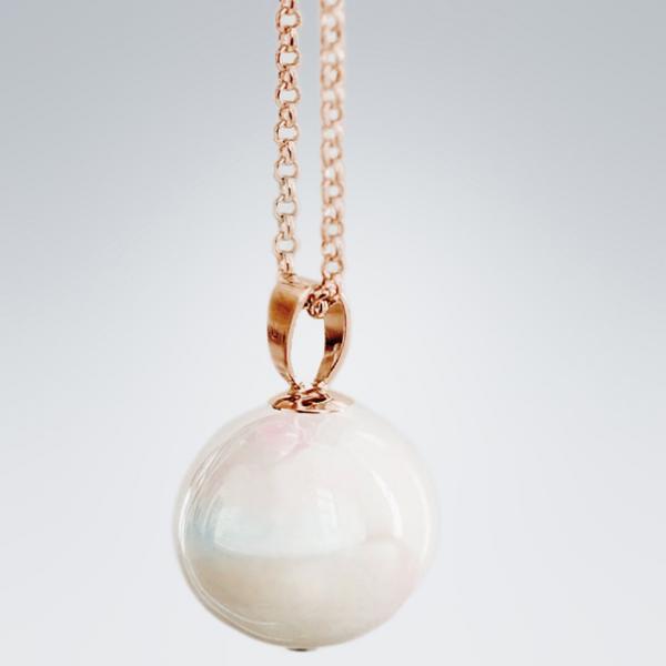 Perle mit Seele 'White Angel"